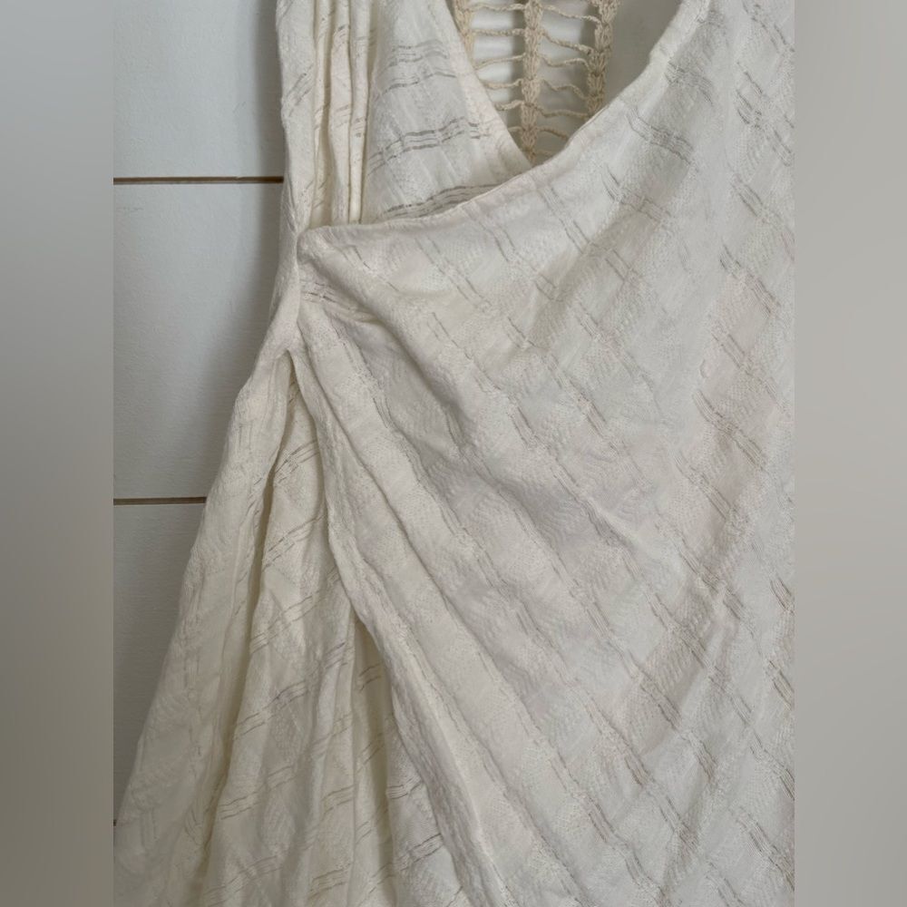 Free people crochet wrap dress or cover up nwot - Picture 3 of 12